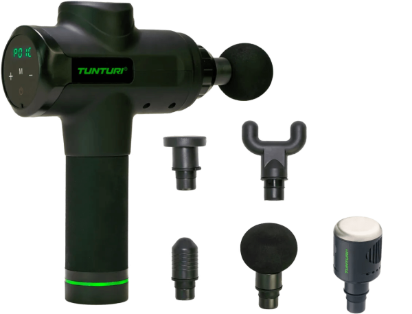 Tunturi Massage Gun + Massagekop Warm en Koel