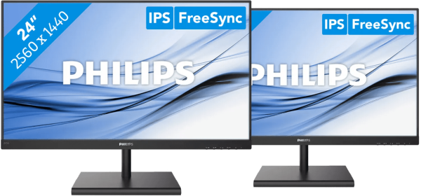 Philips 245E1S Duo Pack