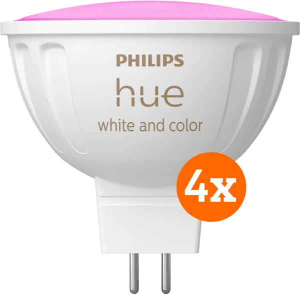 Philips Hue spot White and Color MR16 4-pack