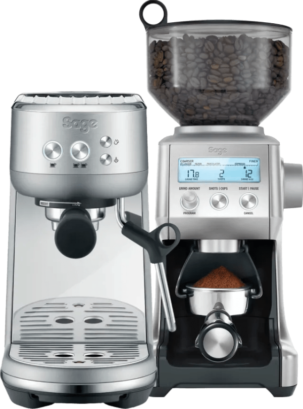 Sage the Bambino Stainless Steel + bonenmaler