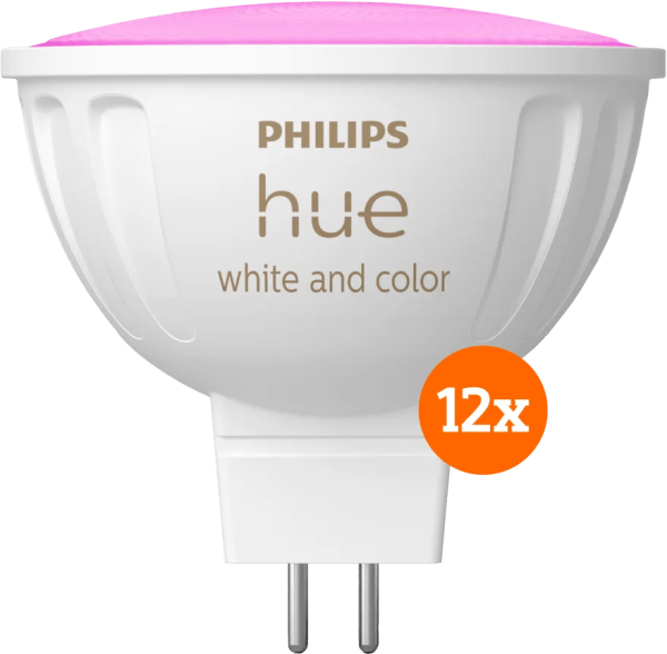Philips Hue spot White and Color MR16 12-pack