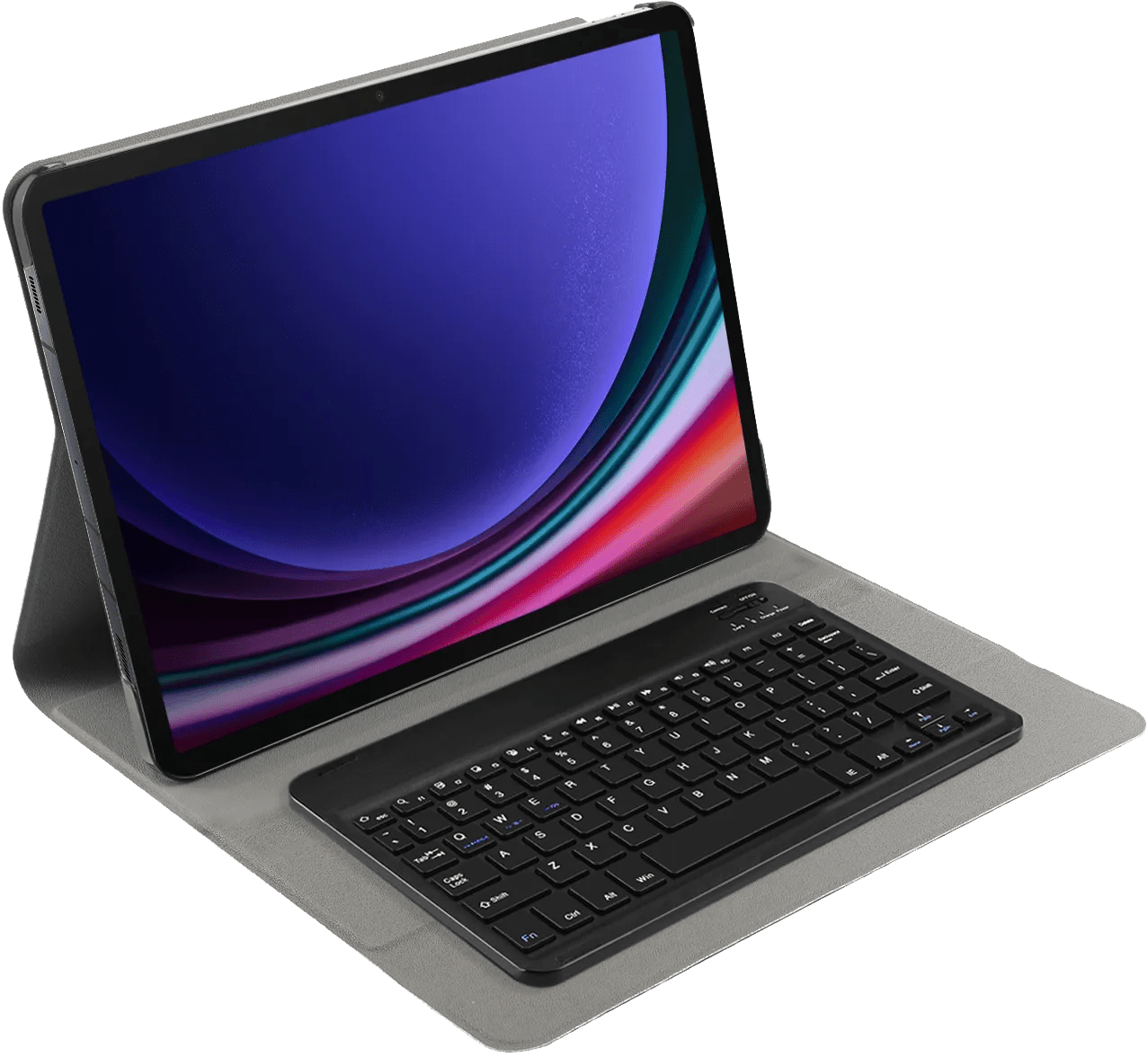 Just in case premium samsung galaxy tab s10 plus / s9 plus toetsenbord hoes qwerty zwart 1 Just in case premium samsung galaxy tab s10 plus / s9 plus toetsenbord hoes qwerty zwart