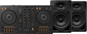Pioneer dj ddj-flx4 + pioneer dj dm-40d-bt zwart 2 942905