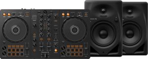 Pioneer dj ddj-flx4 + pioneer dj dm-50d-bt zwart 2 942907