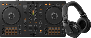 Pioneer dj ddj-flx4 + pioneer dj hdj-x5 zwart 2 942910