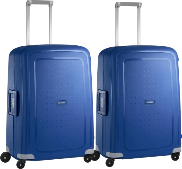 Samsonite S'Cure Spinner 69cm Duo Pack Dark Blue