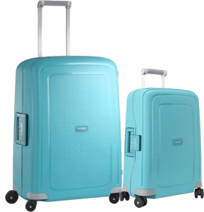 Samsonite s'cure spinner 55+69cm aqua blue kofferset 2 943222