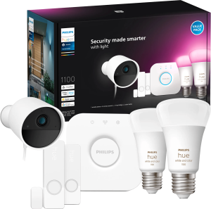 Philips hue secure starterkit - white and color - e27 2 944311
