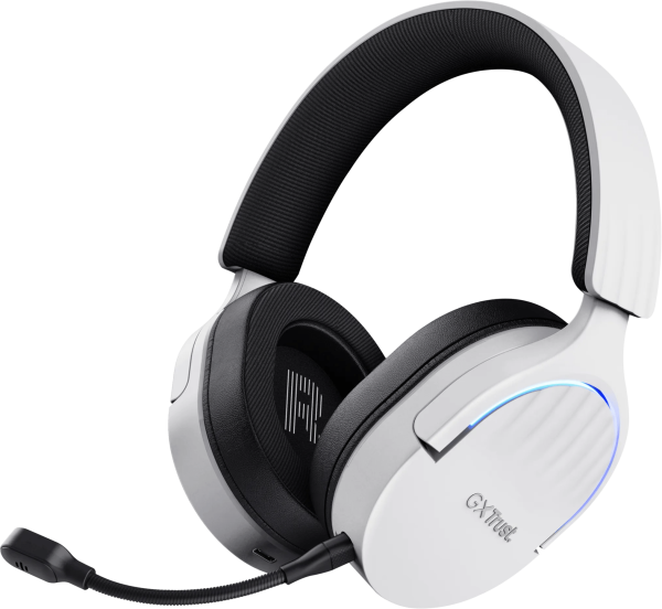 Trust Fayzo GXT491 Draadloze PC/PlayStation headset Wit