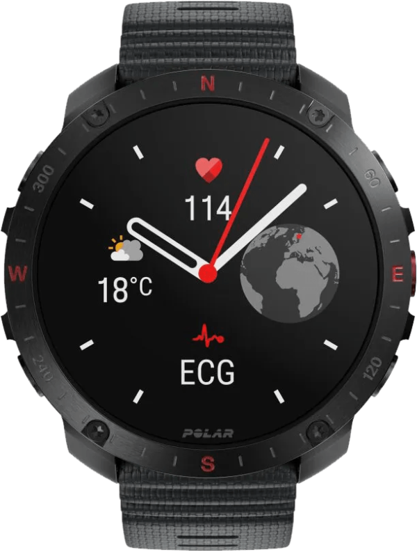 Polar Grit X 2 Pro Zwart