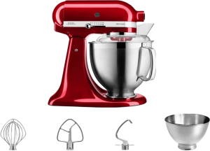 Kitchenaid 5ksm185pseca appelrood 2 945451