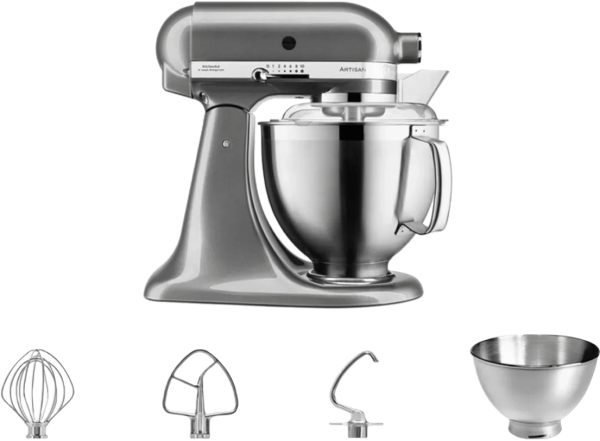 KitchenAid 5KSM185PSEMS Tingrijs