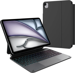 Bluebuilt apple ipad air (2025/2024) 11 inch toetsenbord hoes qwerty zwart 2 945701