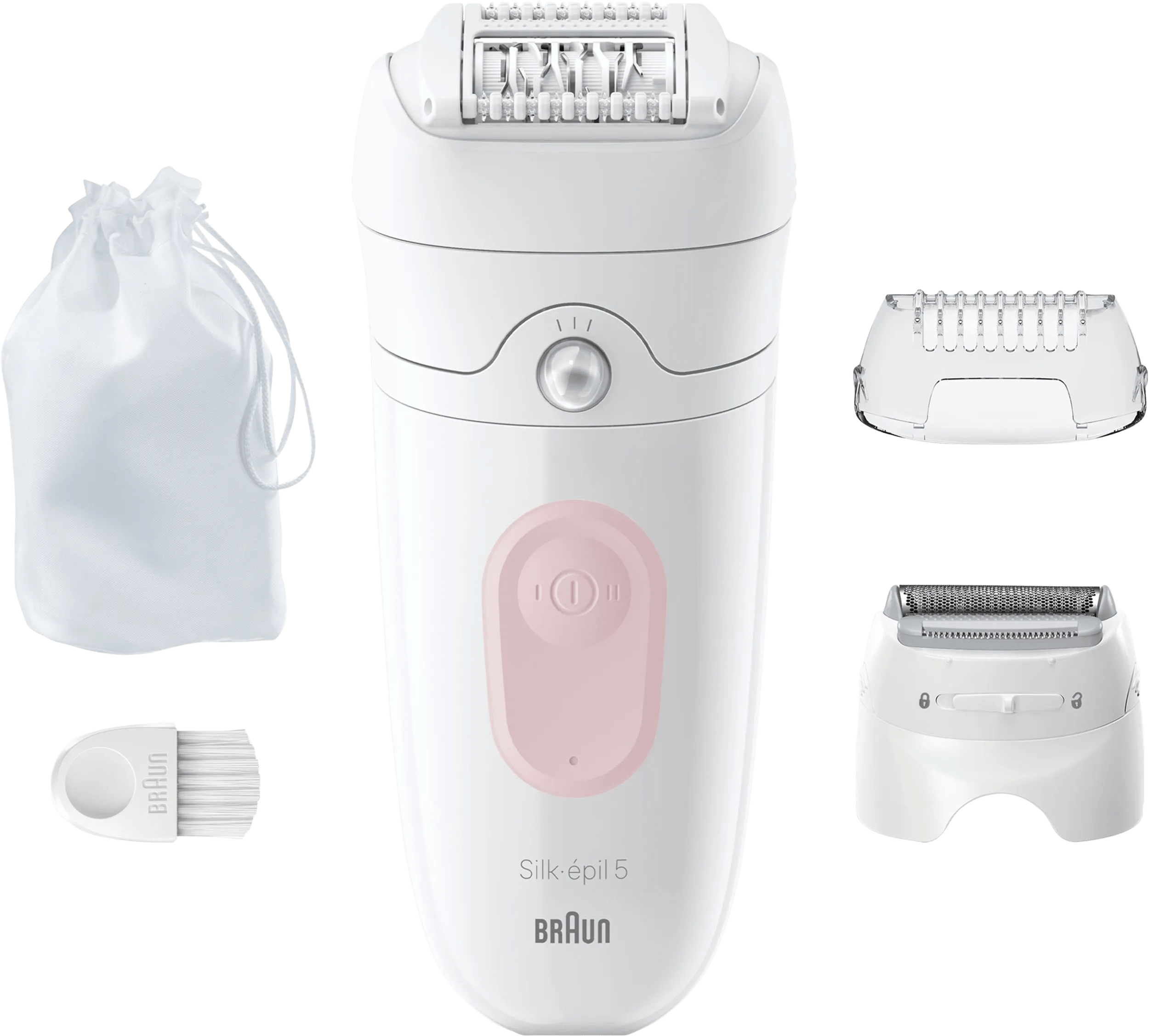 Braun silk·épil 5 5-030 wit/flamingo 1 Braun silk·épil 5 5-030 wit/flamingo