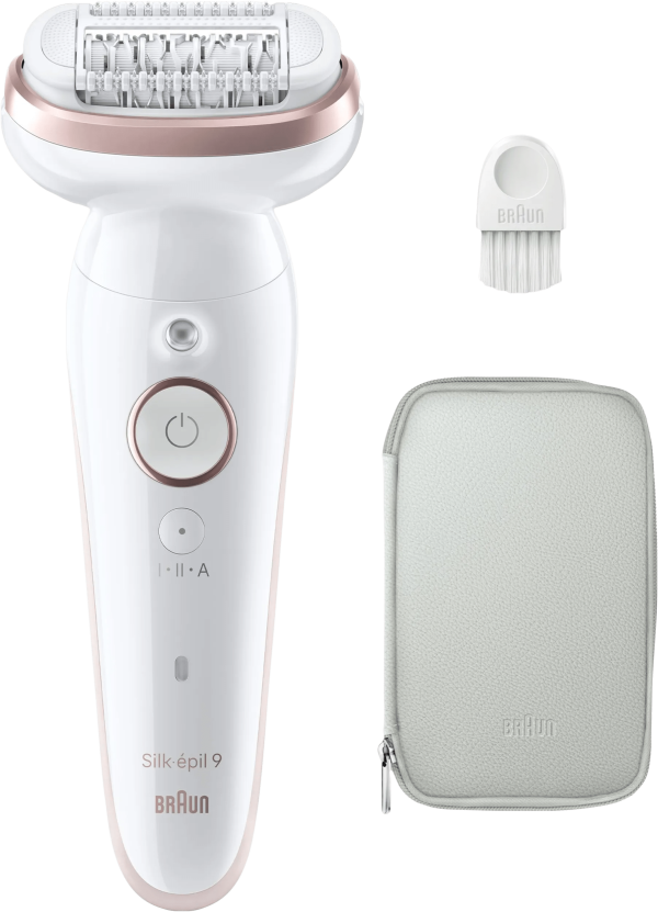 Braun Silk·épil 9 9-000 Wit/Flamingo