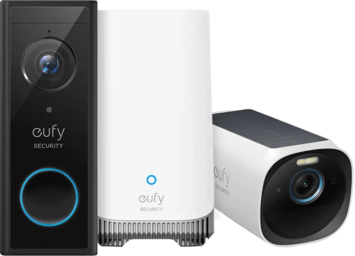 Eufycam 3 + eufy video doorbell e340 + homebase 3 1 Eufycam 3 + eufy video doorbell e340 + homebase 3