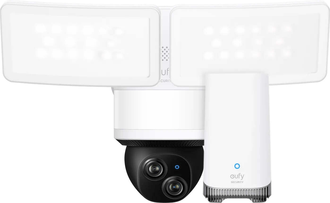 Eufy floodlight cam e340 + homebase 3 1 Eufy floodlight cam e340 + homebase 3