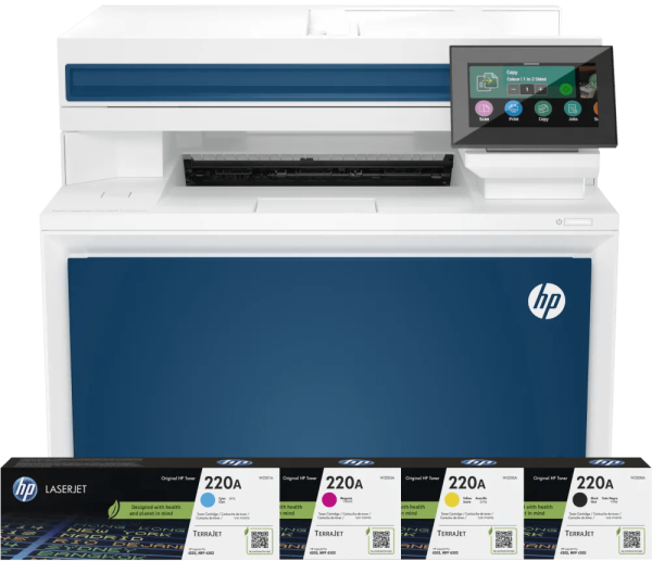 HP Color LaserJet Pro MFP 4302fdw + 1 extra set toners