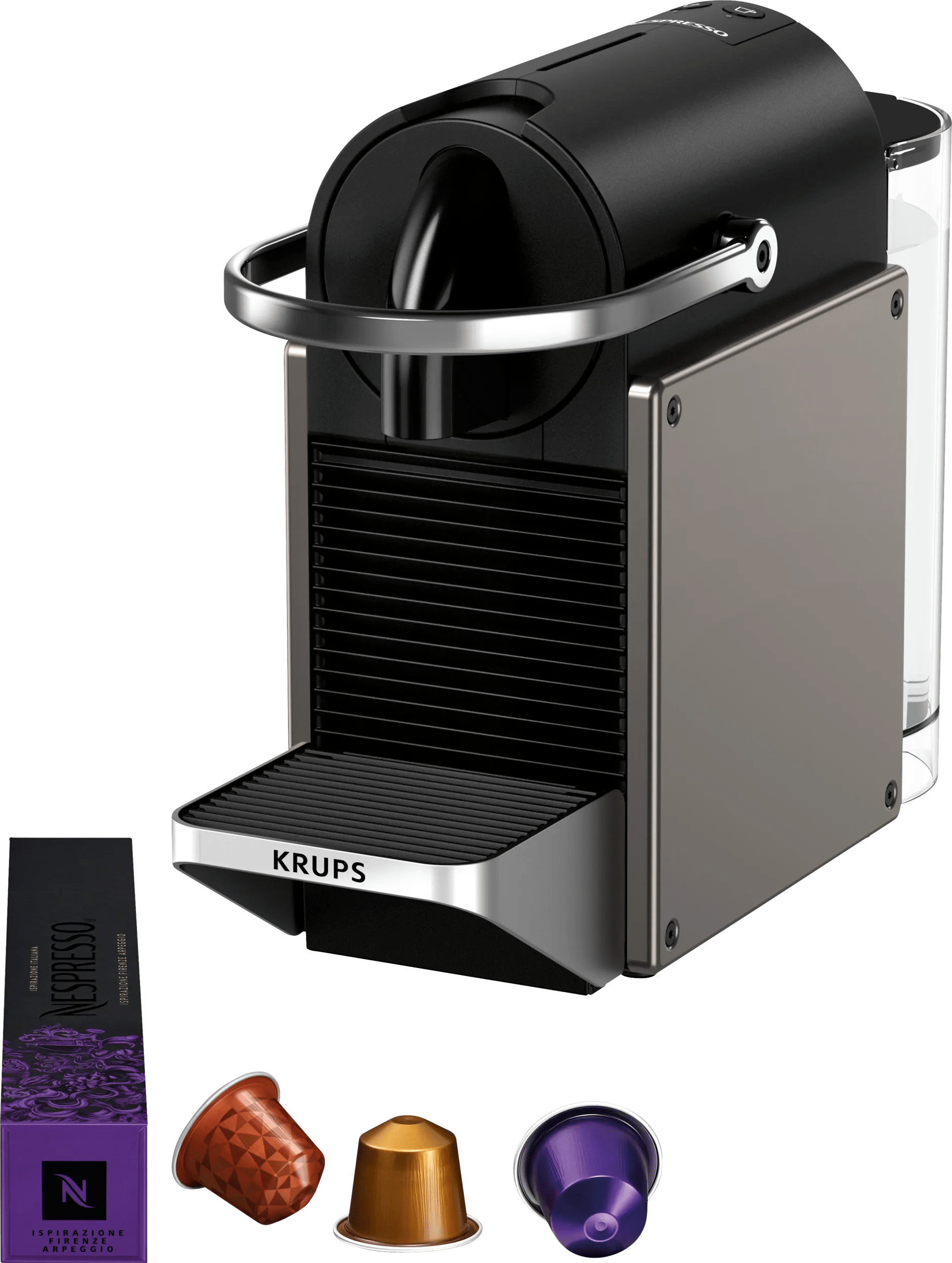 Krups nespresso pixie xn306t 1 Krups nespresso pixie xn306t