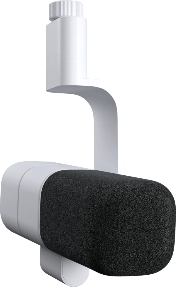 Logitech G Yeti Studio Active Dynamic XLR Microfoon Wit