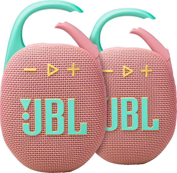 JBL Clip 5 Roze 2-pack