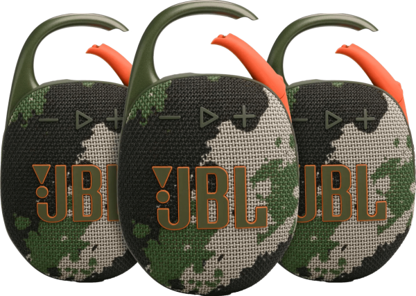 JBL Clip 5 Squad 3-pack