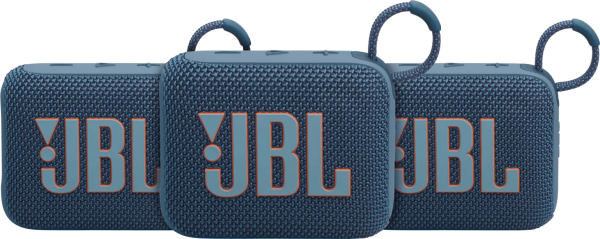 JBL Go 4 Blauw 3-pack