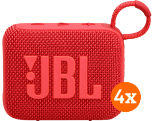 Jbl go 4 rood 4-pack 2 947784