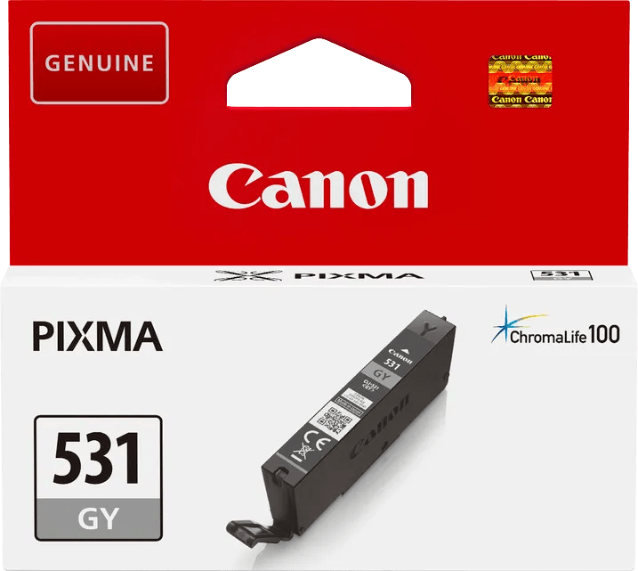Canon cli-531gy cartridge grijs 1 Canon cli-531gy cartridge grijs