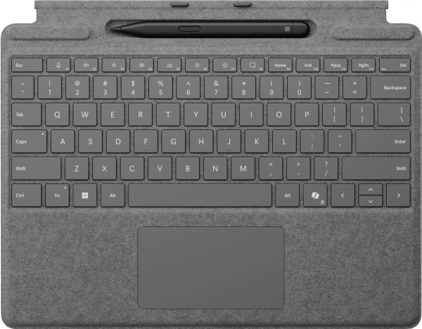 Microsoft Surface Pro Type Cover 13 Inch met Slim Pen Platina Qwerty