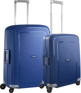Samsonite s'cure spinner 55+69cm dark blue kofferset 2 948844