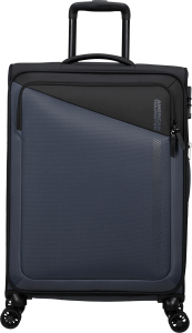 American tourister daring dash expandable spinner 66cm black/grey 2 949309