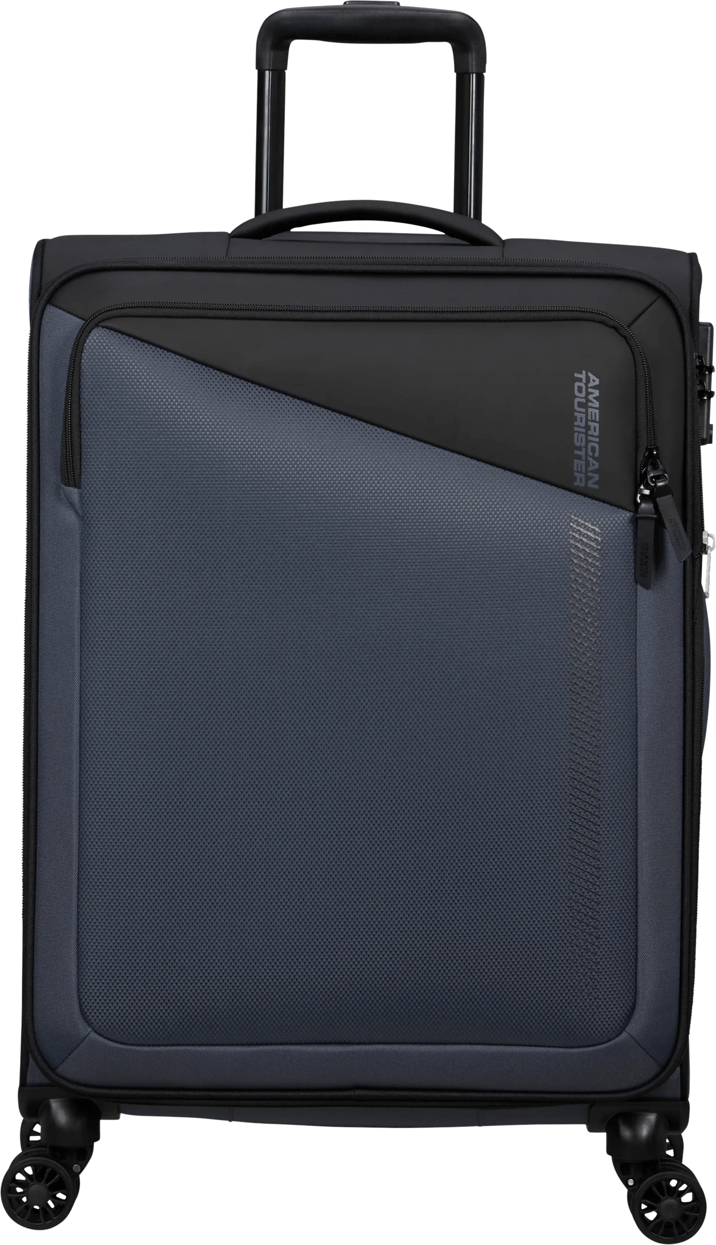 American tourister daring dash expandable spinner 66cm black/grey 1 American tourister daring dash expandable spinner 66cm black/grey