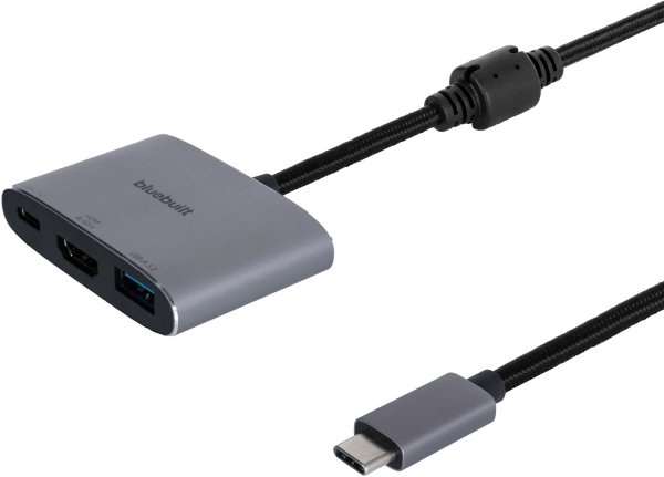 BlueBuilt USB-C naar USB-C / USB-A en HDMI Converter