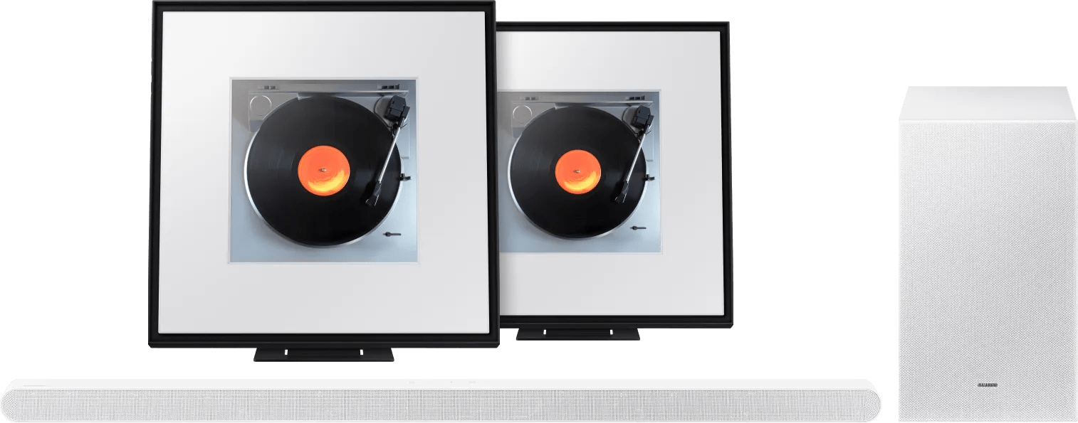 Samsung hw-s701d wit + samsung music frame hw-ls60d (2-pack) 1 Samsung hw-s701d wit + samsung music frame hw-ls60d (2-pack)