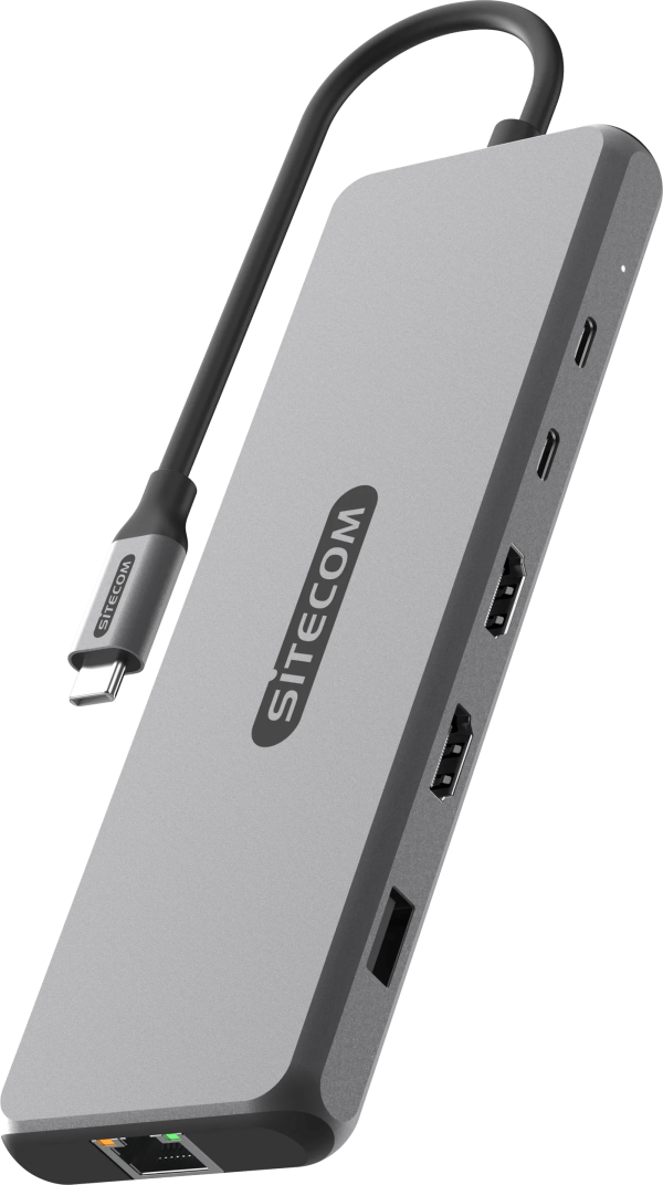 Sitecom 10 in 1 USB 4 Power Delivery Multiport Adapter 100W