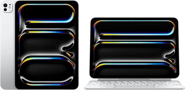 Apple iPad Pro (2024) 11 inch 256GB Wifi Zilver + Apple Magic Keyboard QWERTY