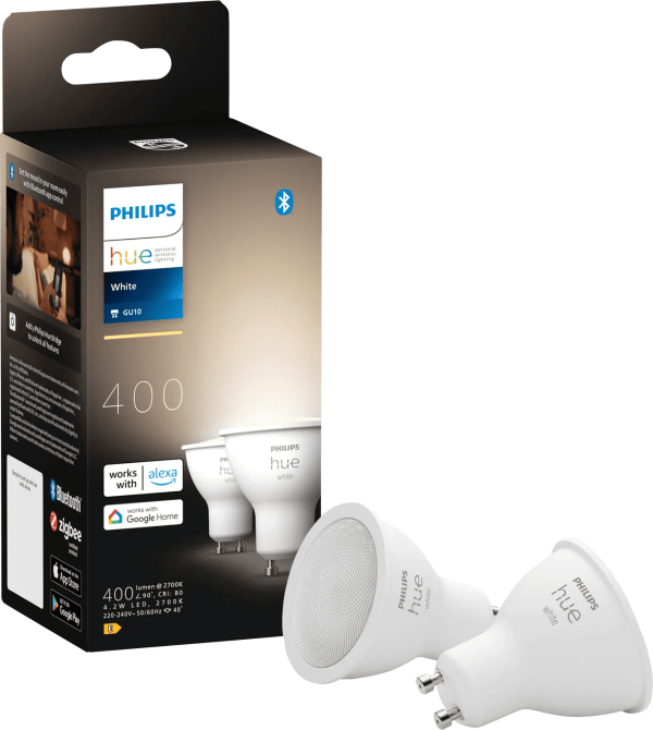 Philips Hue White GU10 2-pack