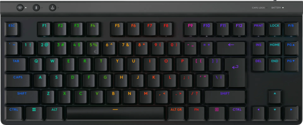 Logitech G515 TKL Lightspeed Gaming Toetsenbord Qwerty Zwart