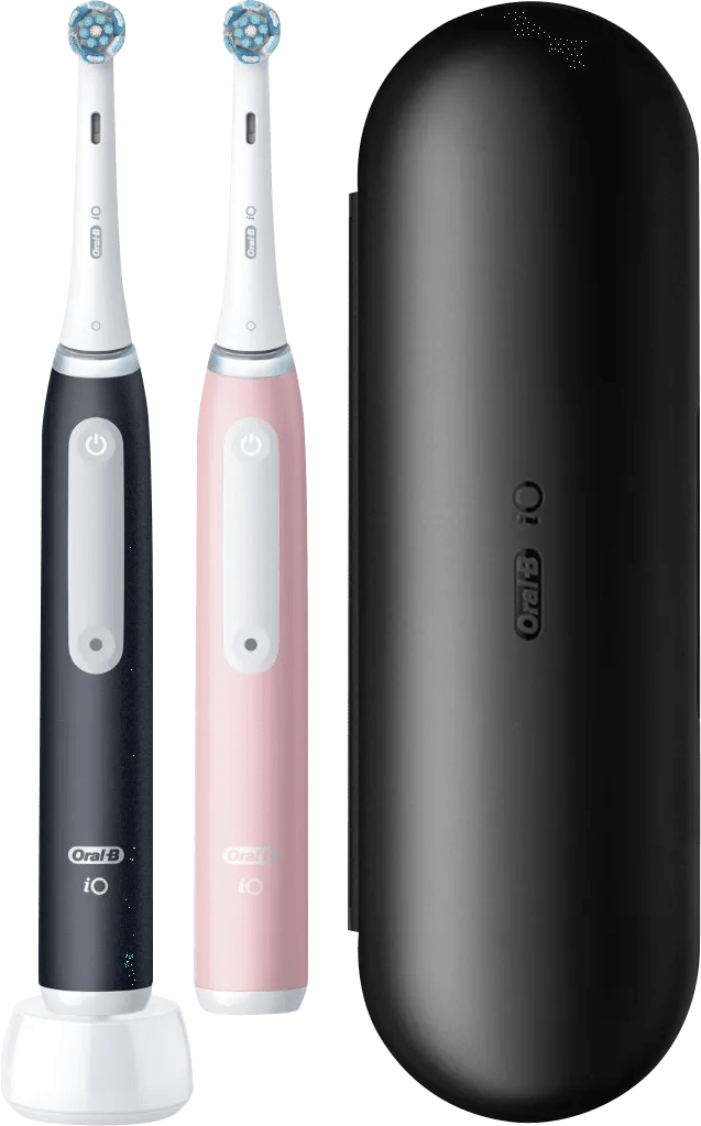 Oral-b io 3n zwart en roze duo pack 1 Oral-b io 3n zwart en roze duo pack