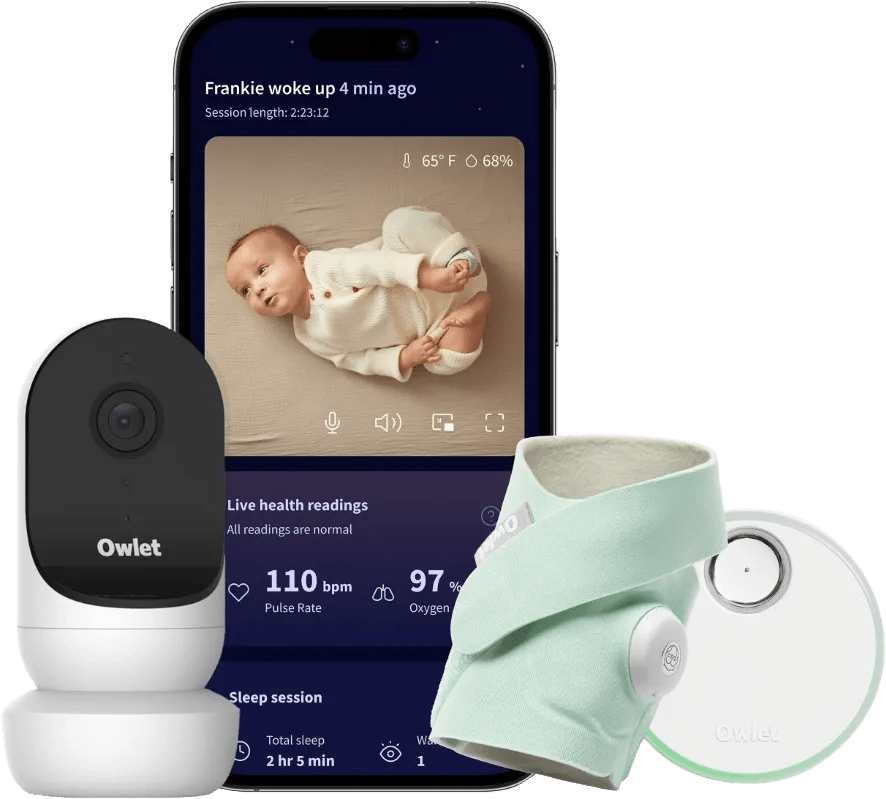 Owlet cam 2 + dream sock mint ow-dsduo-mi 1 Owlet cam 2 + dream sock mint ow-dsduo-mi