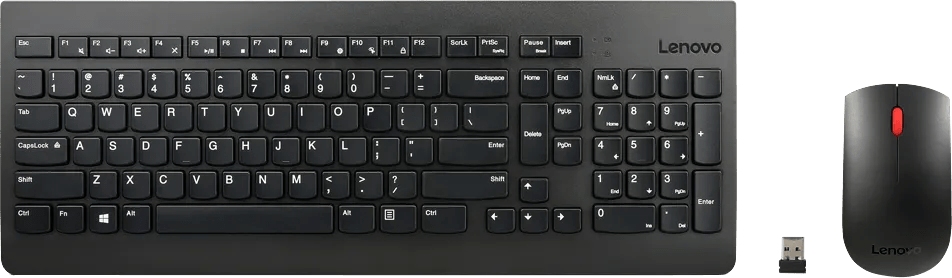 Lenovo 510 wireless combo keyboard & mouse -us english 103p- black 1 Lenovo 510 wireless combo keyboard & mouse -us english 103p- black