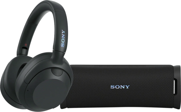 Sony ULT Wear Zwart + Sony ULT Field 1 Zwart