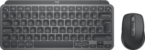 Logitech mx keys mini draadloos qwerty grafiet + logitech mx anywhere 3s compact zwart 2 952925