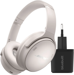 Bose quietcomfort headphones wit + oplader 2 953073