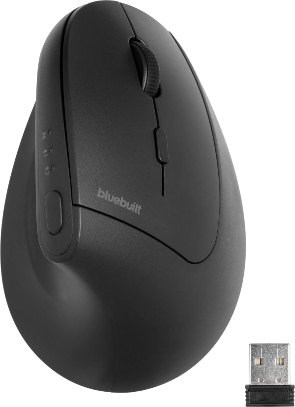BlueBuilt Summus Pro Verticale Ergonomische Bluetooth Muis