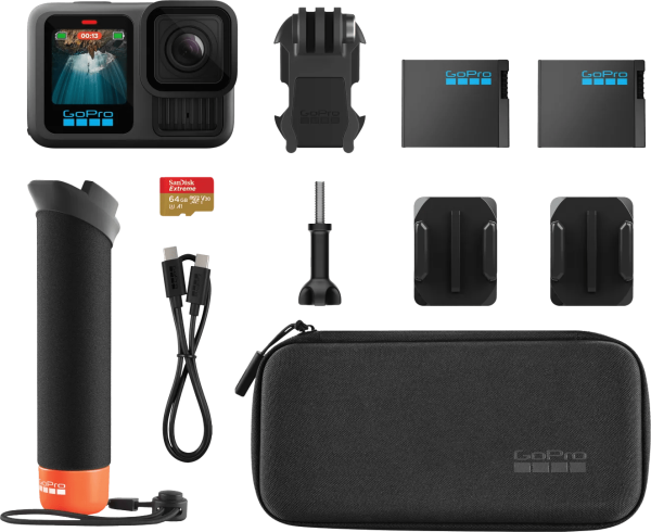 GoPro HERO 13 Black Accessory Bundle