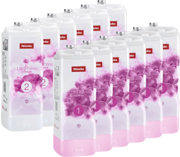 Miele Set UltraPhase 1 & 2 FloralBoost (12 flacons) - jaarpakket