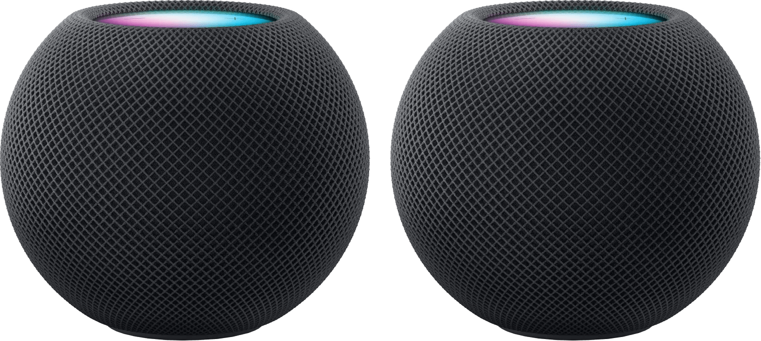 Apple homepod mini zwart duo pack 1 Apple homepod mini zwart duo pack