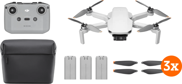 DJI Mini 4K Fly More Combo + Remote Controller